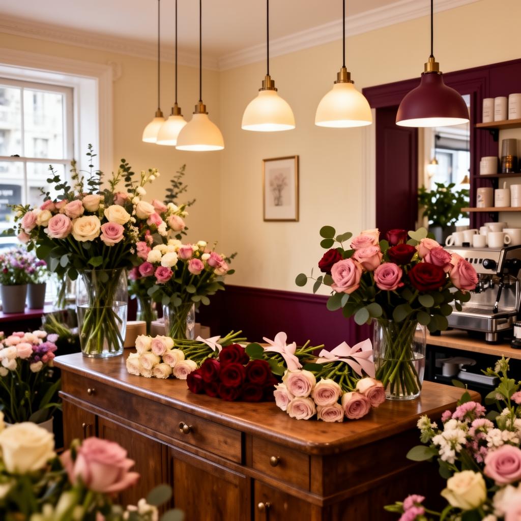 Floral boutique interior